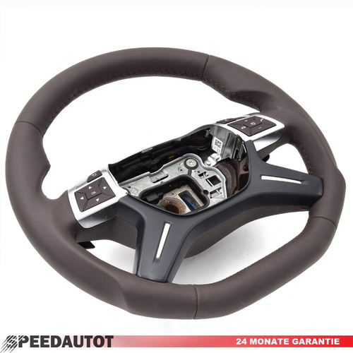 Volante appiattito pelle - volante,
