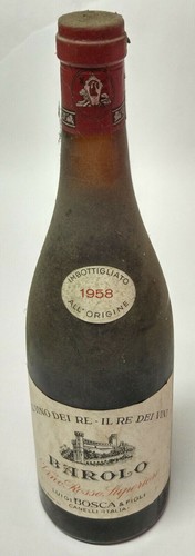 Barolo 1958 vino - -, rosso
