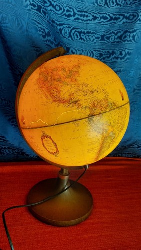 Mappamondo illuminante anni - illuminante, 80