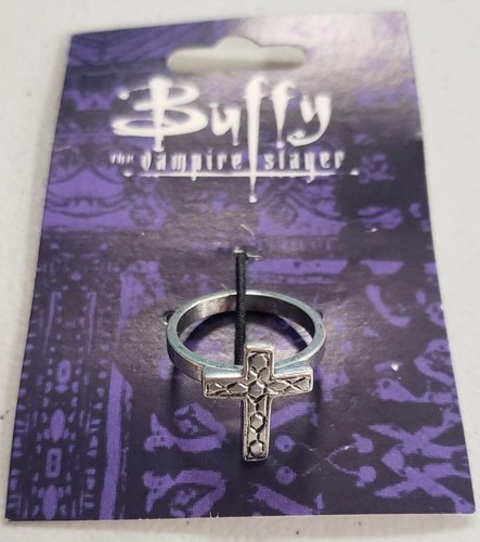 Anello croce modello buffy - anello,