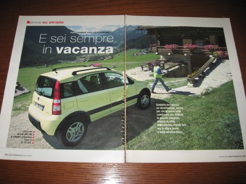 Prova fiat panda 4x4 - panda,