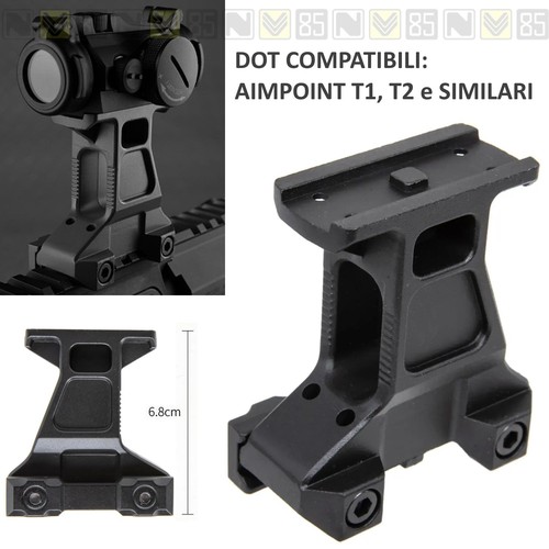 Rialzo mount attacco picatinny - attacco,
