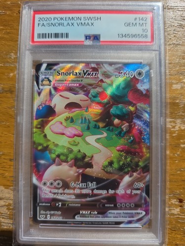 Snorlax vmax 142 - 142, pokemon