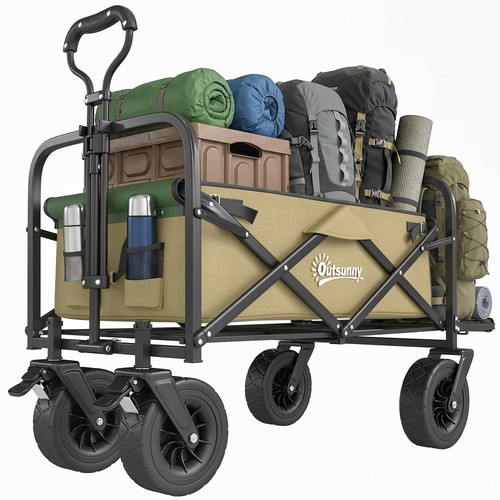 Outsunny carrello giardino - carrello, da