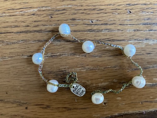 Bracciale all uncinetto - bracciale, con
