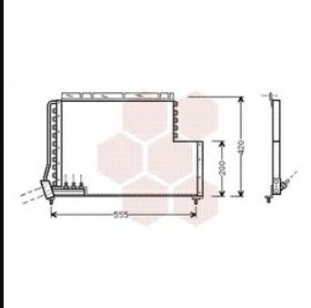 Condensatore per volvo s60 - condensatore, s60-s80