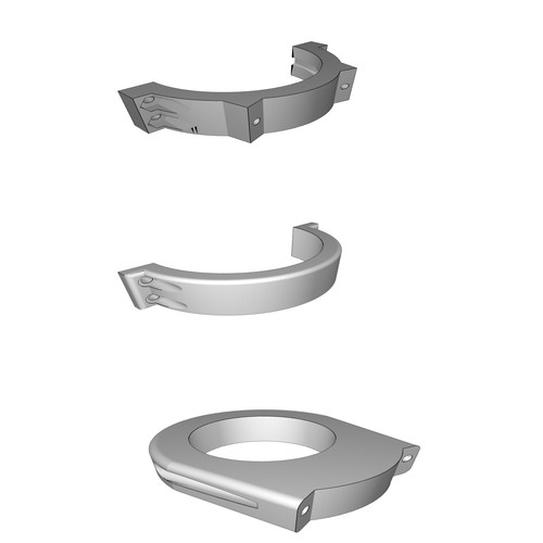 Staffa supporto fresatrice per - staffa,