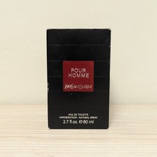 YVES SAINT LAURENT POUR HOMME 80ML EAU DE TOILETTE SPRAY RARE DISCONTINUED (NEW)