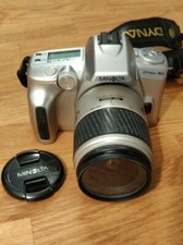 Vintage camera 35mm Minolta Dynax 40 + AF zoom macro 28-100mm 1:3.5-5.6