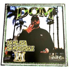 G-RAP DOM LP Vinyl Hip-Hop Los