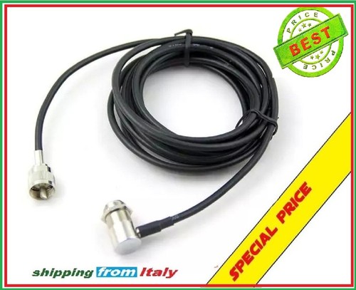 Cavo antenna cb vhf uhf - 5, mt.
