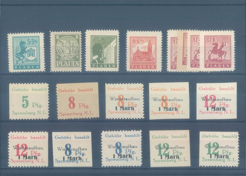 Germania 1945 plauen spremberg - 1945,
