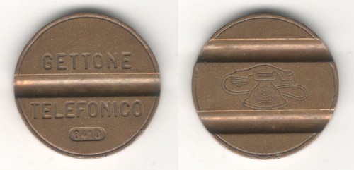 Gettone telefonico 6410 - gettone,