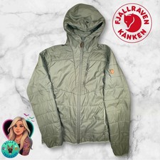 Cappotto giacca Fjallraven Keb imbottito con cappuccio donna grande verde salvia loft supreme