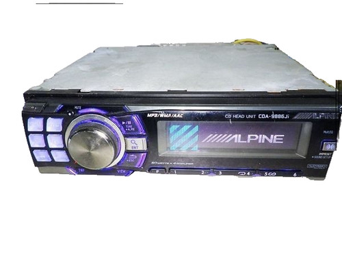 Alpine cda 9886ji 1din - 1din, lettore