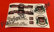 Dei Corsa anni 70 decalcomanie