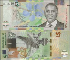 Bahamas p77 b349 dollaro - bahamas,