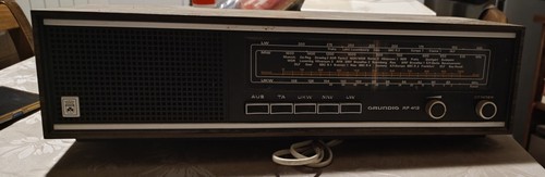 Radio epoca grundig 412 - rf,