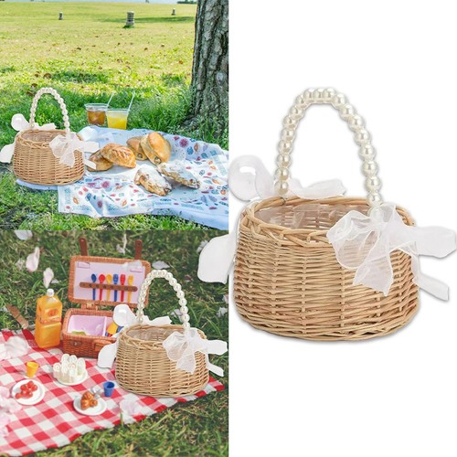 Cesto rustico vimini con - cesto,