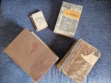 Lotto 4 libri antichi: bibbia