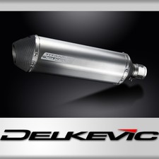 Kit Bidone Silenziatore Scarico Suzuki 800DE V-Strom 2023-2025 343mm X-Oval Titanio