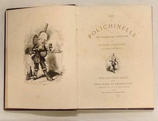 FEUILLET Octave. VIE DE POLICHINELLE. Et ses nombreuses aventures. Hetzel, 1880