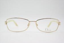 Occhiali Vintage Christian Dior CD3680 Oro Beige Ovale Montatura