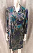 abito donna lana marina