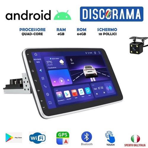 Autoradio android pollici - android,