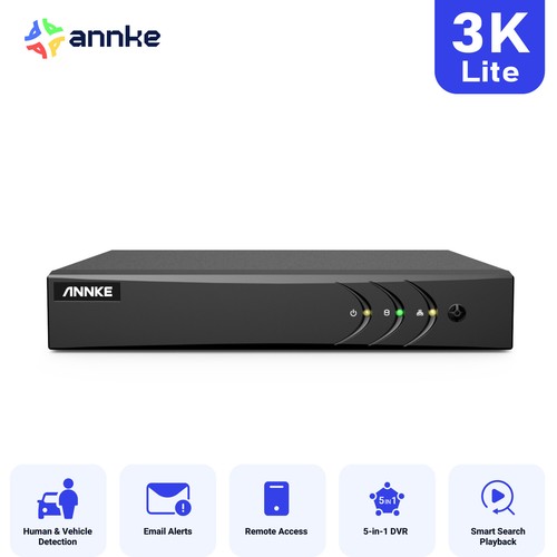 Annke 8ch 5mp lite 5in1 - 8ch,