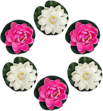 6 Pezzi Fiori Galleggianti per