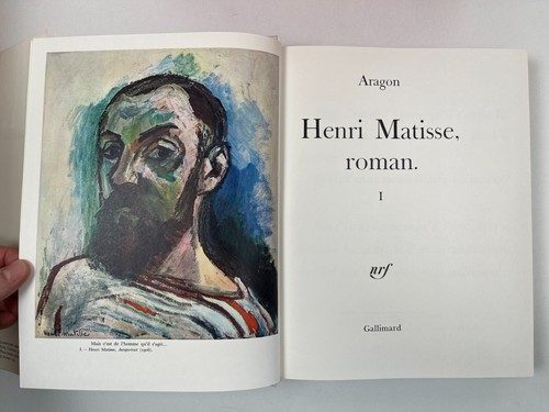 Aragon henri matisse roman - -,