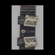 Matchbook Cover Lion Contour