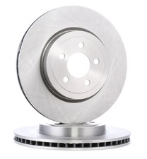 2x RIDEX Disco freno Anteriore