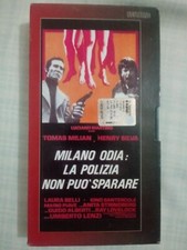 MILANO ODIA LA POLIZIA NON PUO' SPARARE - VHS - HENRY SILVA THOMAS MILIAN