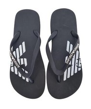 EMPORIO ARMANI ciabatte infradito XVQS06 nero 43/44