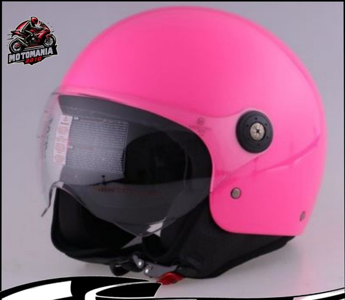 Casco omologato demi jet donna - casco,