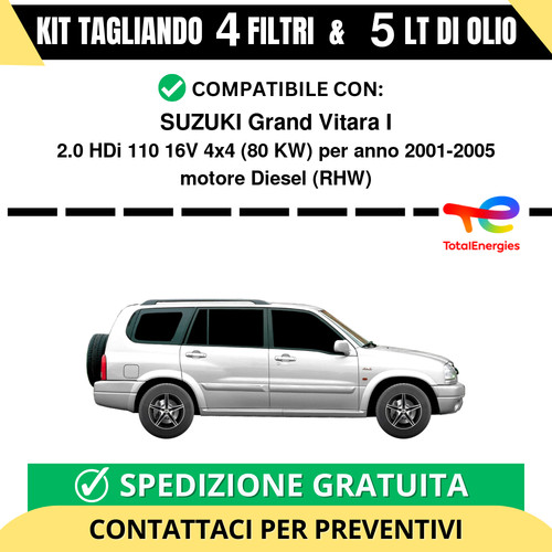 Tagliando per suzuki - suzuki, grand