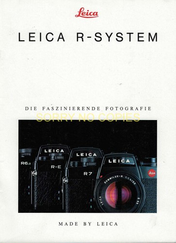 Leitz leica fotoletteratura - leitz,