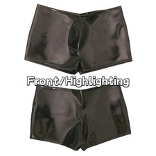 Mens Glossy Patent Leather