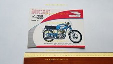 Ducati 250 Diana Mark III 1964 depliant originale INGLESE 