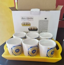 Set tazzine con vassoio in - vassoio,