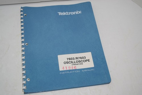 Tektronix modello 7603 r7603 - modello, 7603/r7603