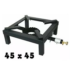 BRUCIATORE A GAS PAVI PALUMBO BRUCIAPIU' 45 FORNELLONE IN GHISA 45X45 PER BOMBOL