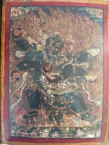 Framed vinta style tibetan - vinta,
