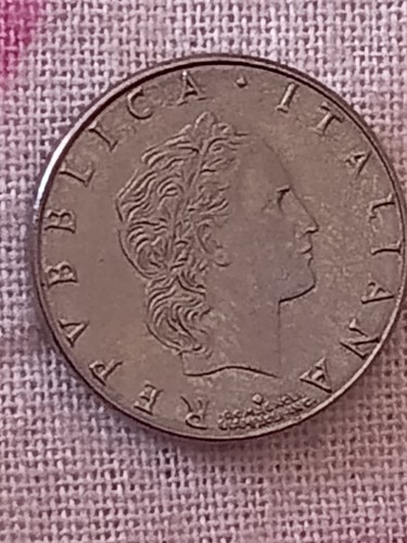 Moneta lire piccole del - 50,