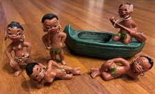 set di 5 figure vintage