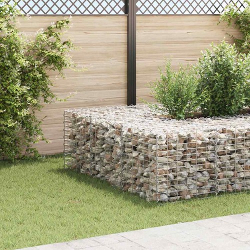 Gabbione letto rialzato cubo - gabbione, a