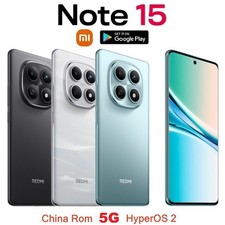 Xiaomi Redmi Note 15, 5G Mobile Dual-Sim China Rom per Regno Unito e Globale, solo inglese