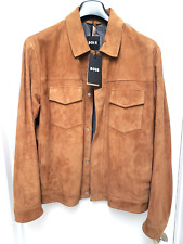 Giacca scamosciata Boss Mucker